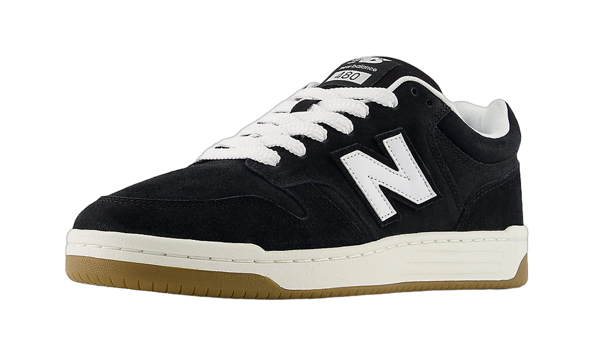 New Balance 480 Black White Gum