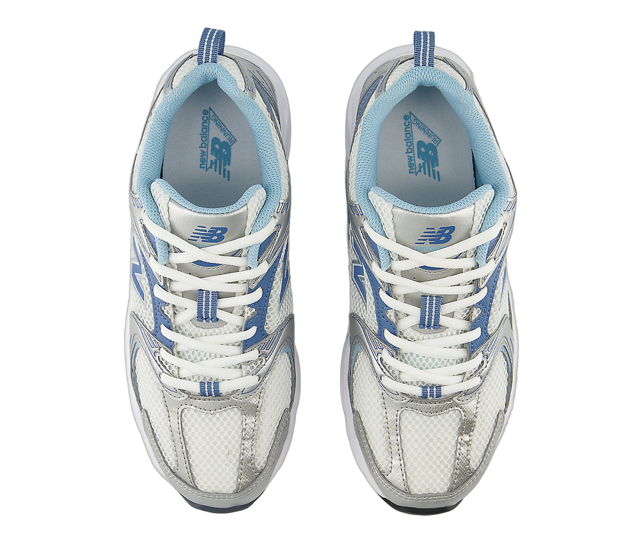New Balance 530 Silver Metallic Heron Blue, Reflection/Silver Metallic/Heron Blue (MR530ADA)