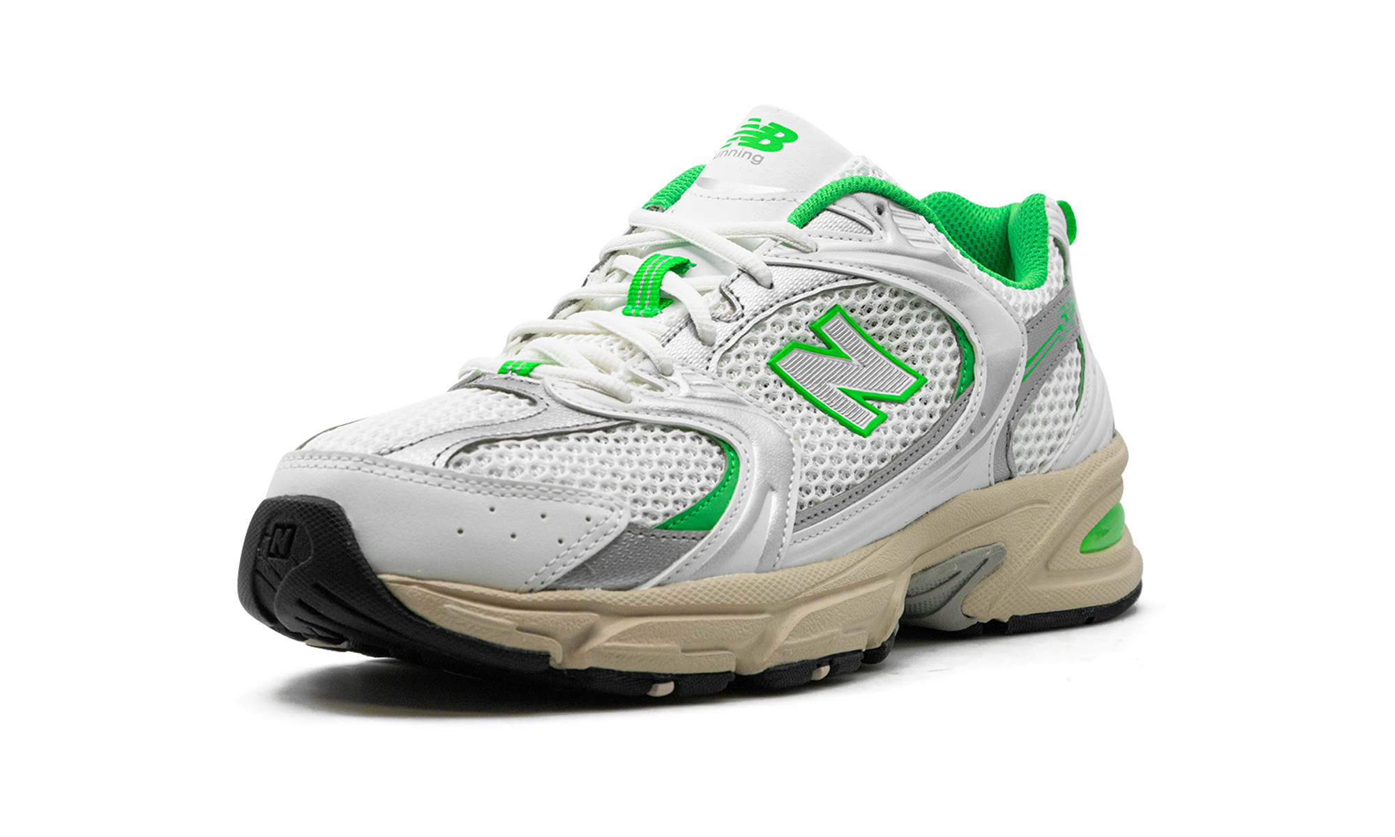 New Balance 530 White Palm Leaf