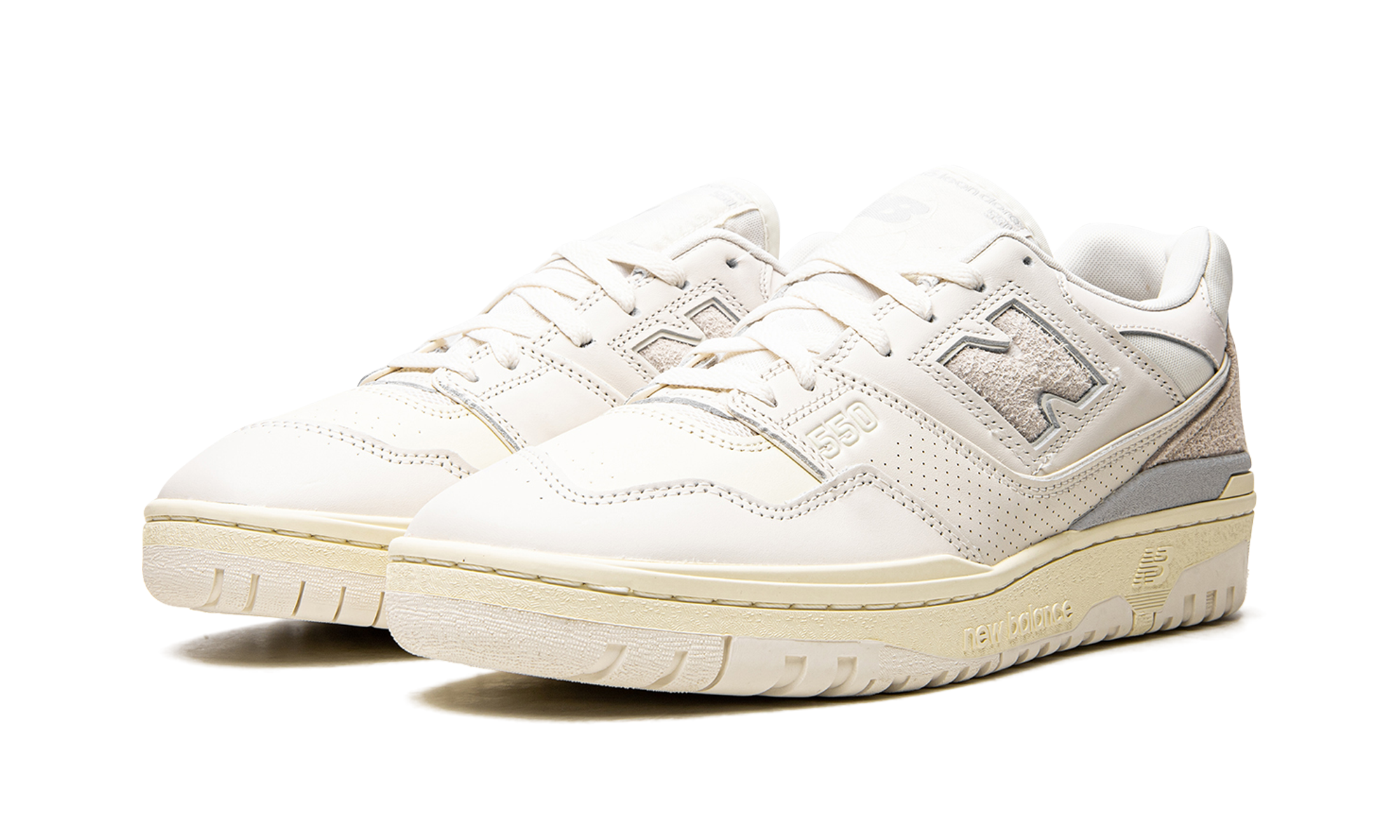 New Balance 550 Aime Leon Dore White Leather