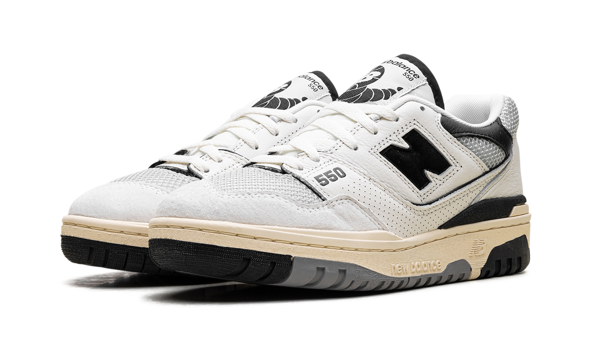 New Balance 550 Sea Salt Pack Black