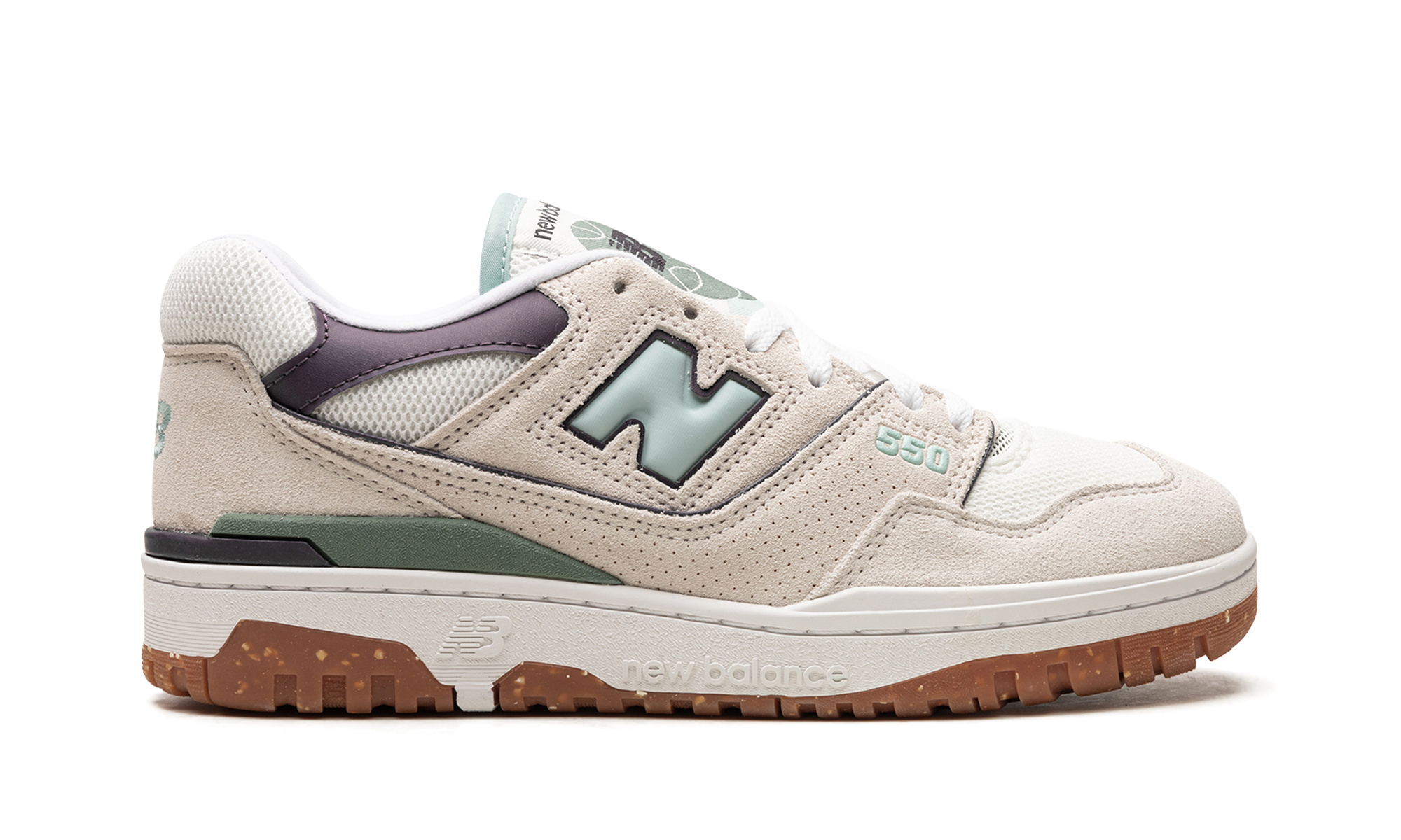 New Balance 550 Sea Salt White Fog