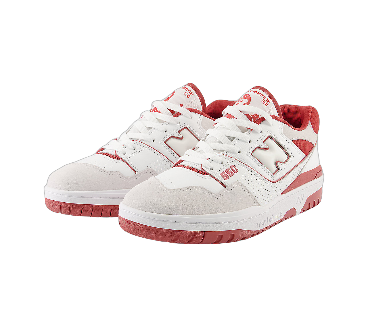 New Balance 550 Terracotta, White/Terracotta Orange (BB550STF)