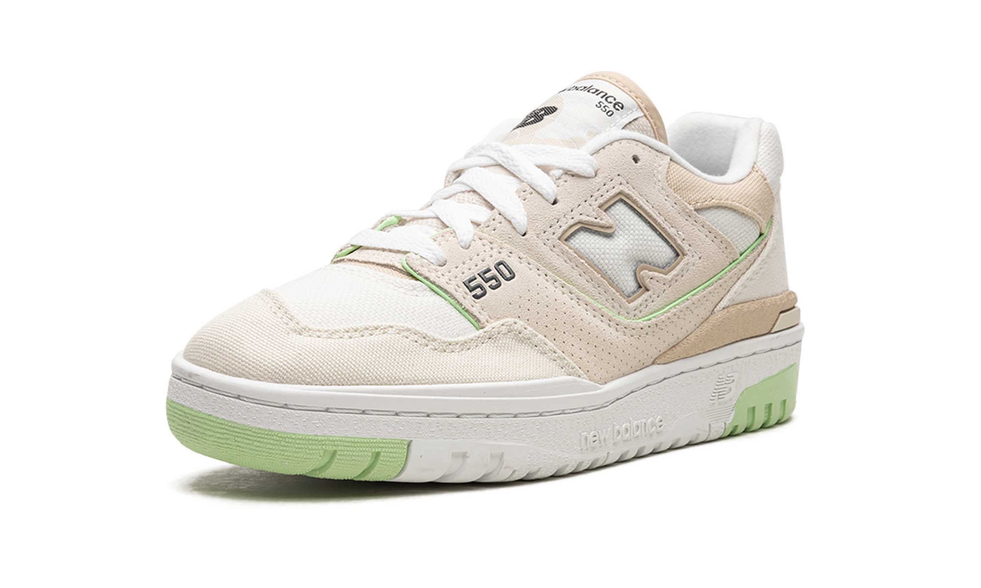 New Balance 550 Turtledove Green Aura