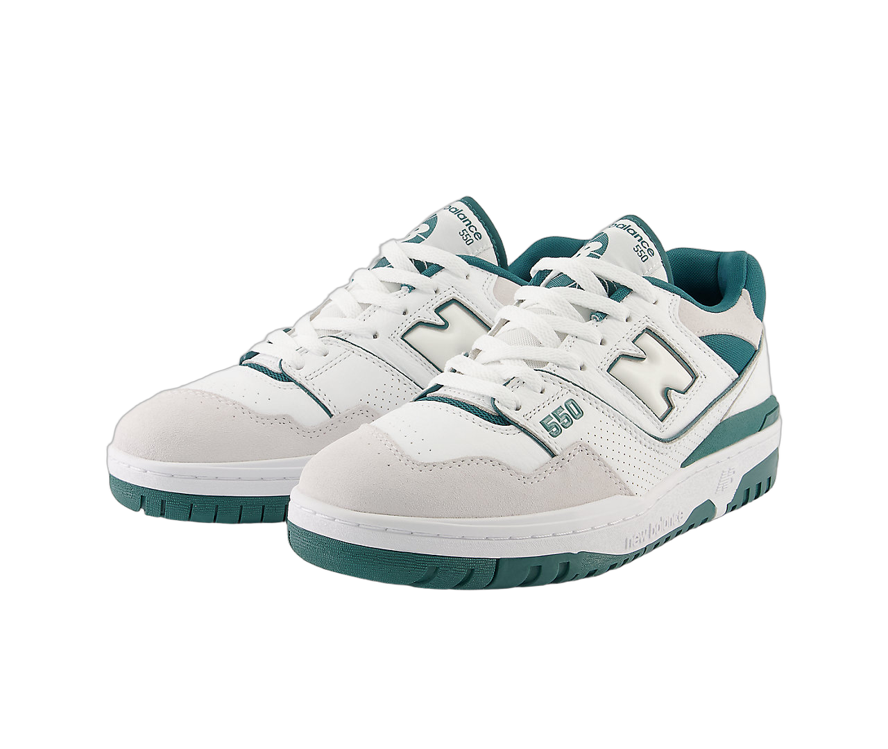 New Balance 550 Vintage Teal, White/Vintage Teal (BB550STA)