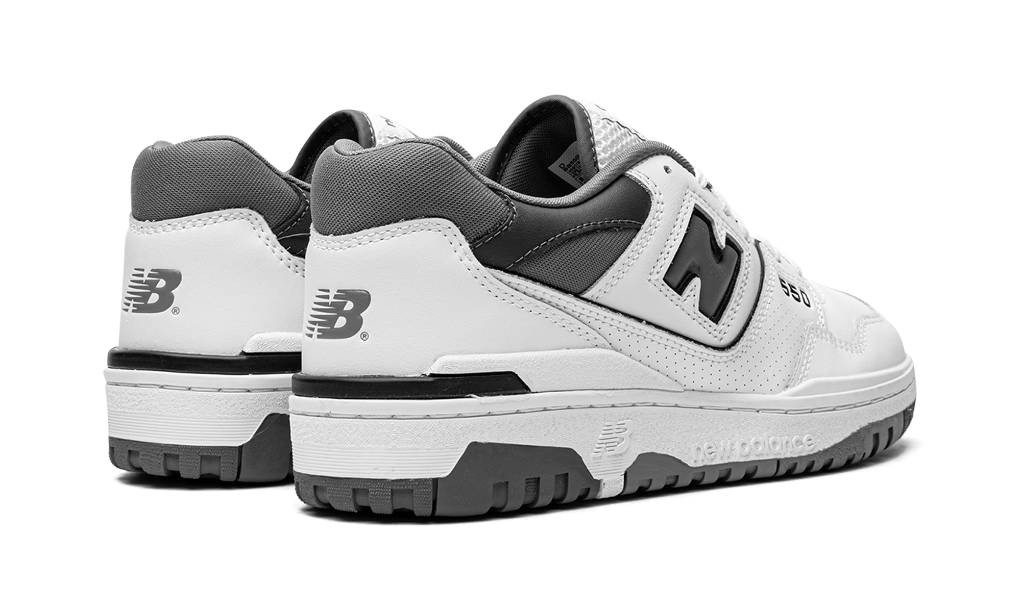 New Balance 550 White Grey Dark Grey