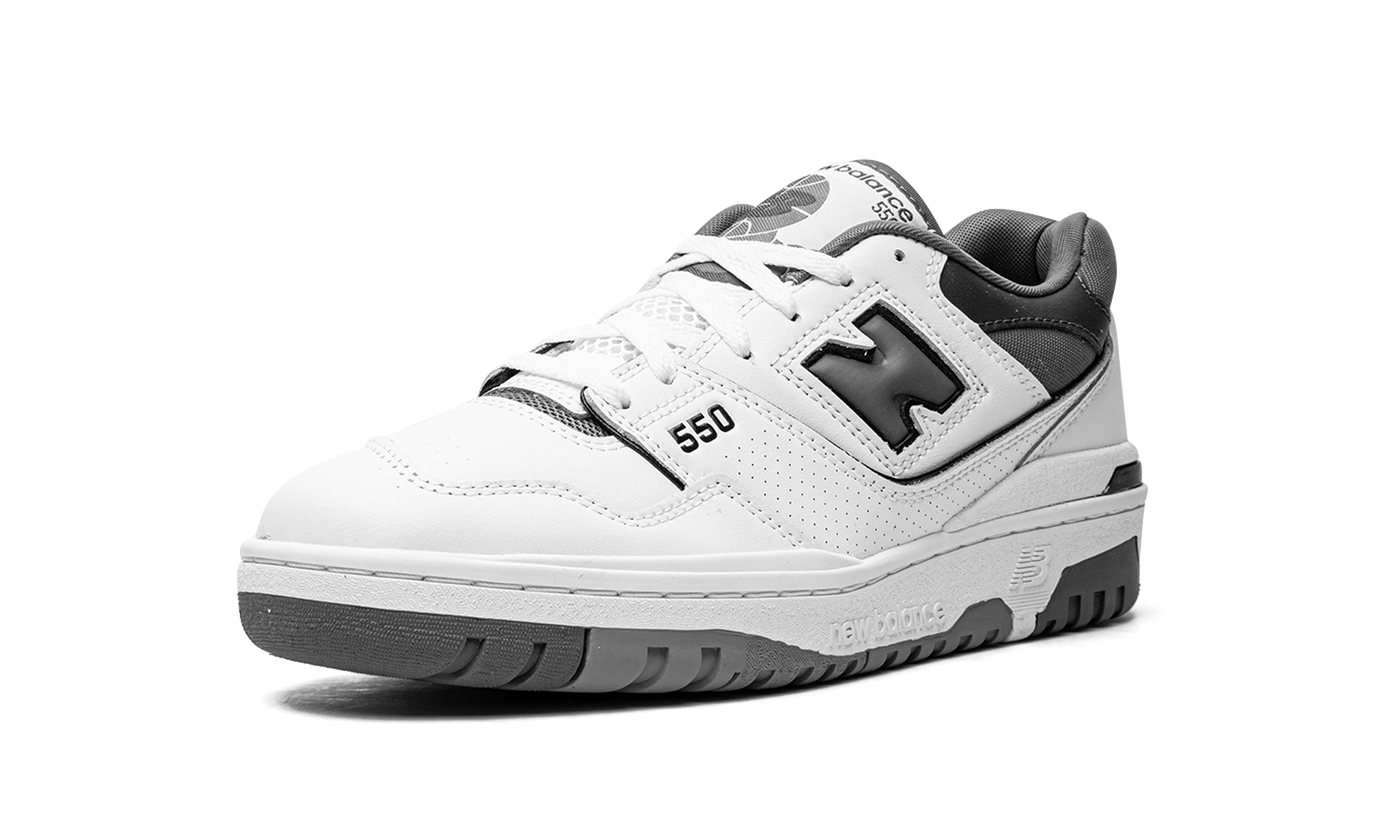 New Balance 550 White Grey Dark Grey