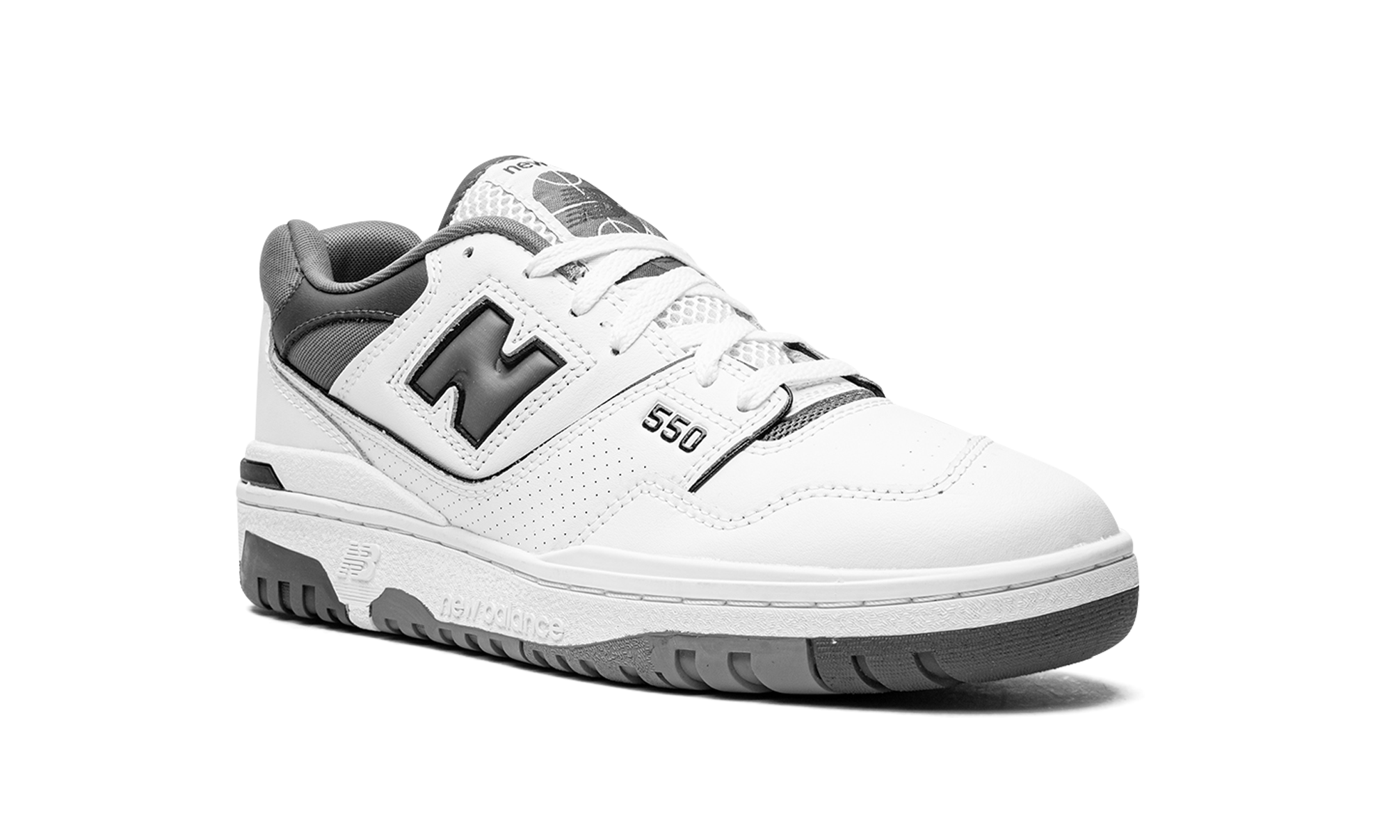 New Balance 550 White Grey Dark Grey