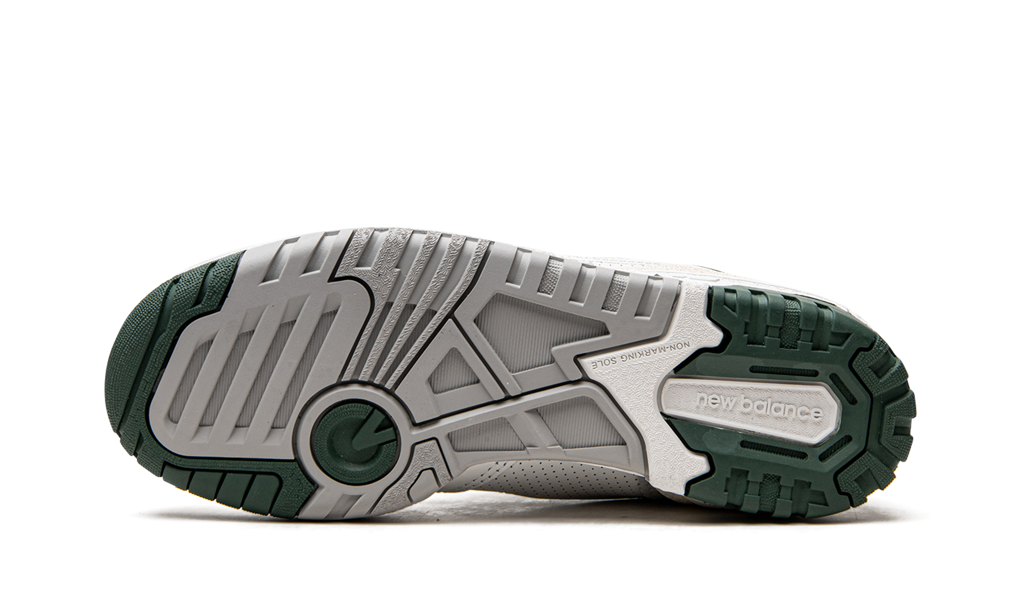 New Balance 550 White Nightwatch Green