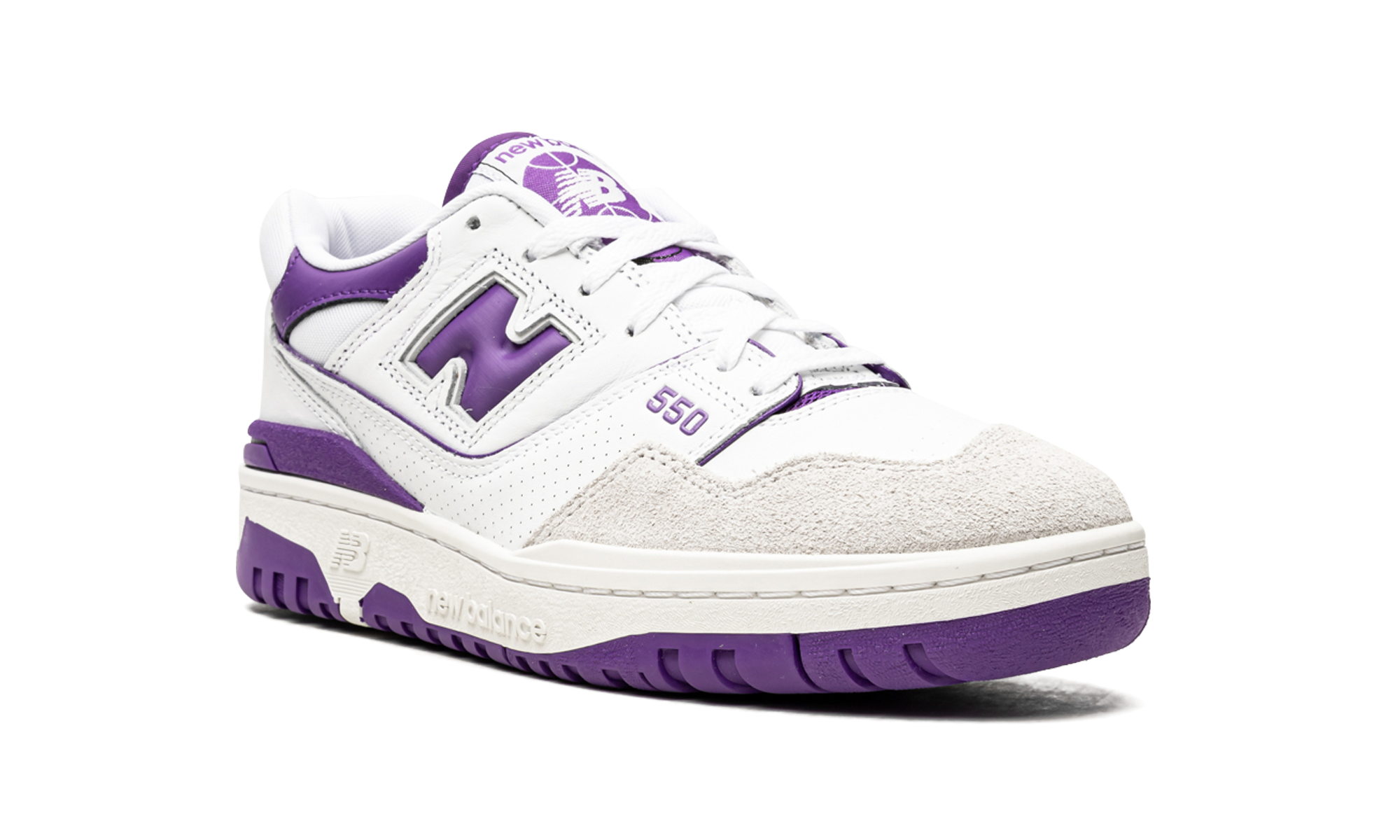 New Balance 550 White Purple