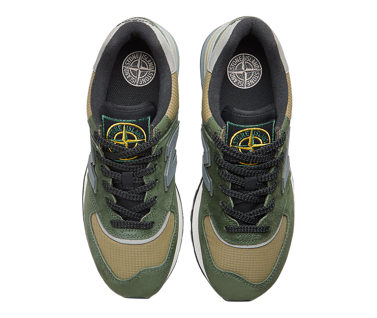 New Balance 574 Legacy Stone Island Dark Green, Dark Green/Brown (U574LGIL)