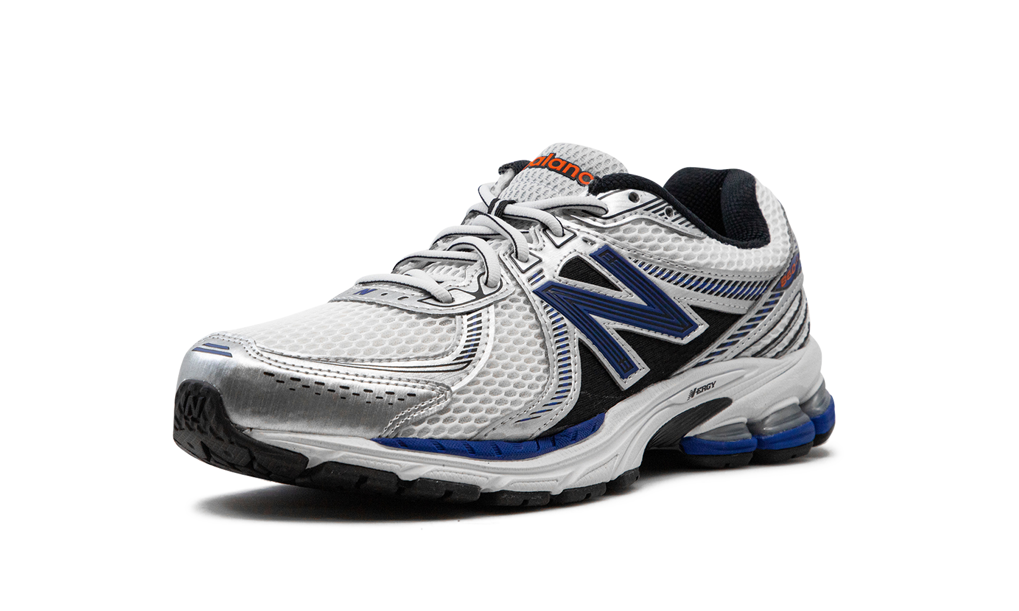 New Balance 860v2 White Team Royal Silver