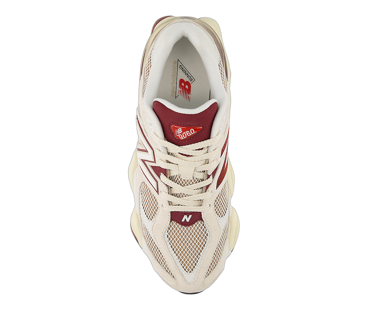 New Balance 9060 Linen Burgundy, Linen/Burgundy (U9060PSD)