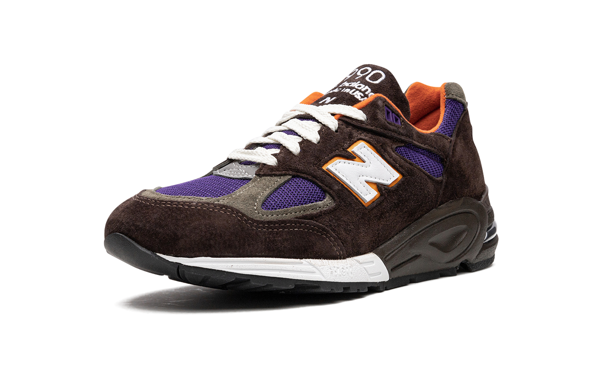 New Balance 990v2 MiUSA Brown Purple