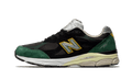 New Balance 990v3 MiUSA Black Green Yellow