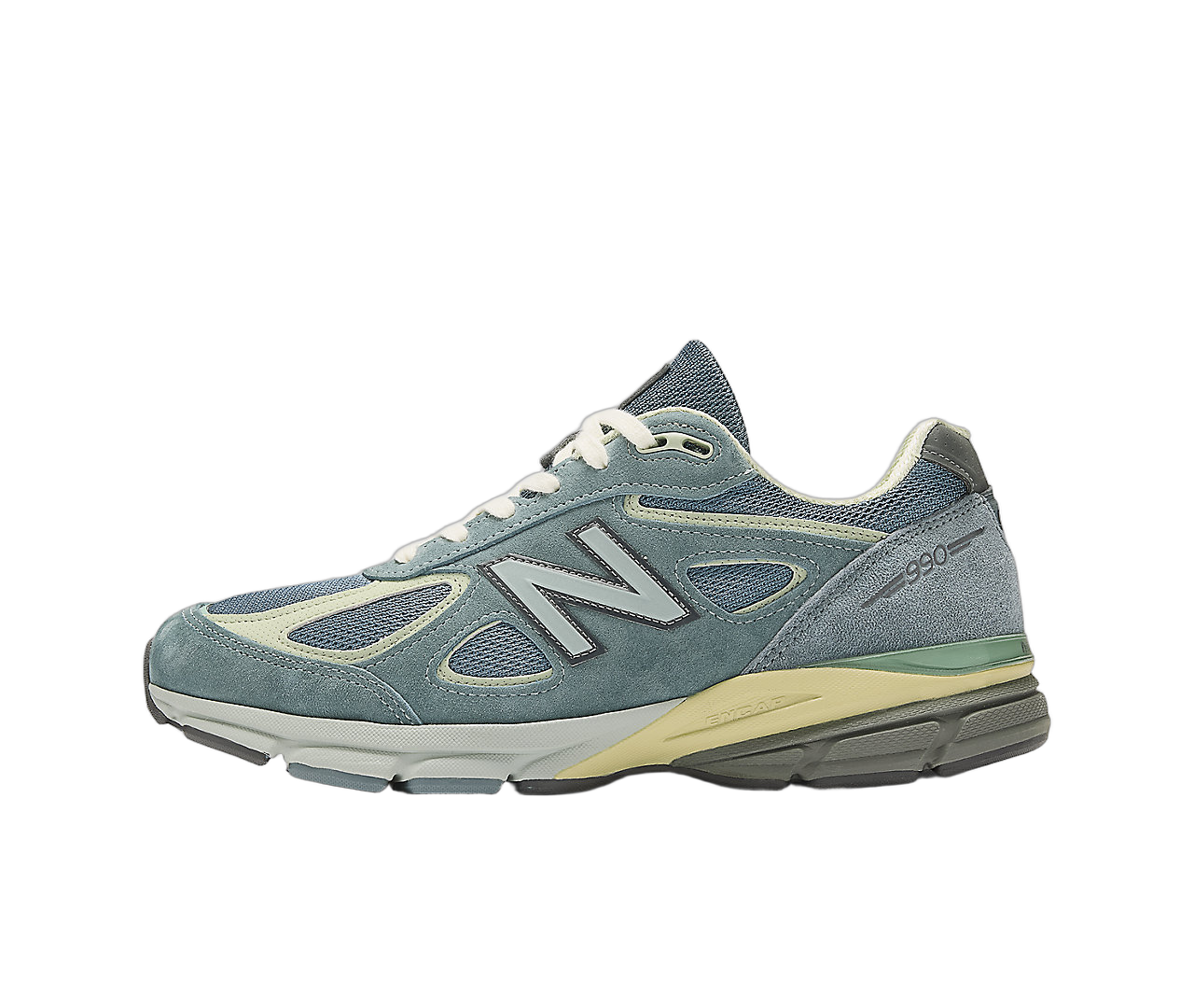 New Balance 990v4 MiUSA Auralee Blue, Blue/White/Cream (U990AL4)