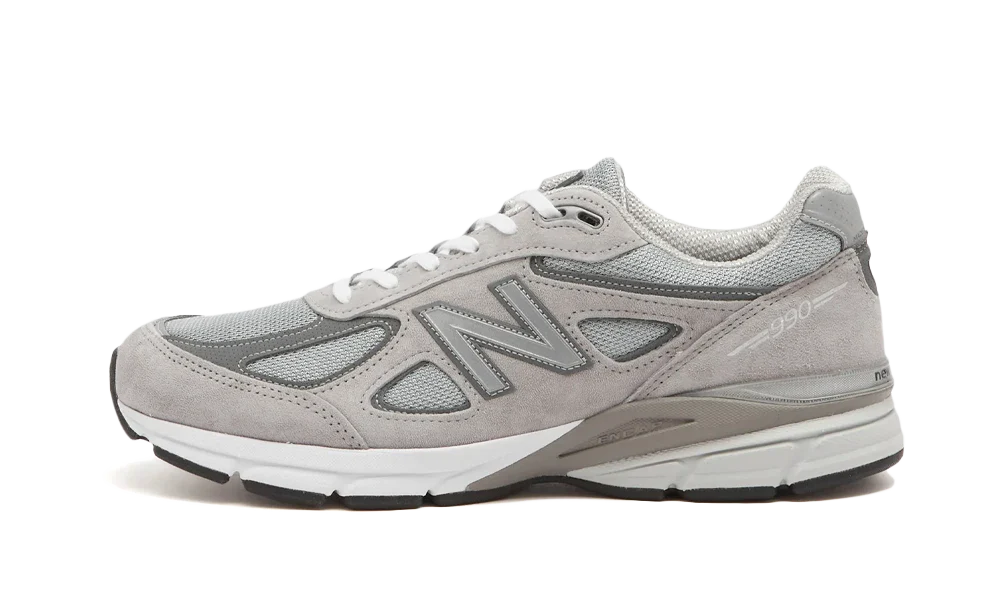 New Balance 990v4 MiUSA Grey Silver, Grey/Silver (U990GR4)