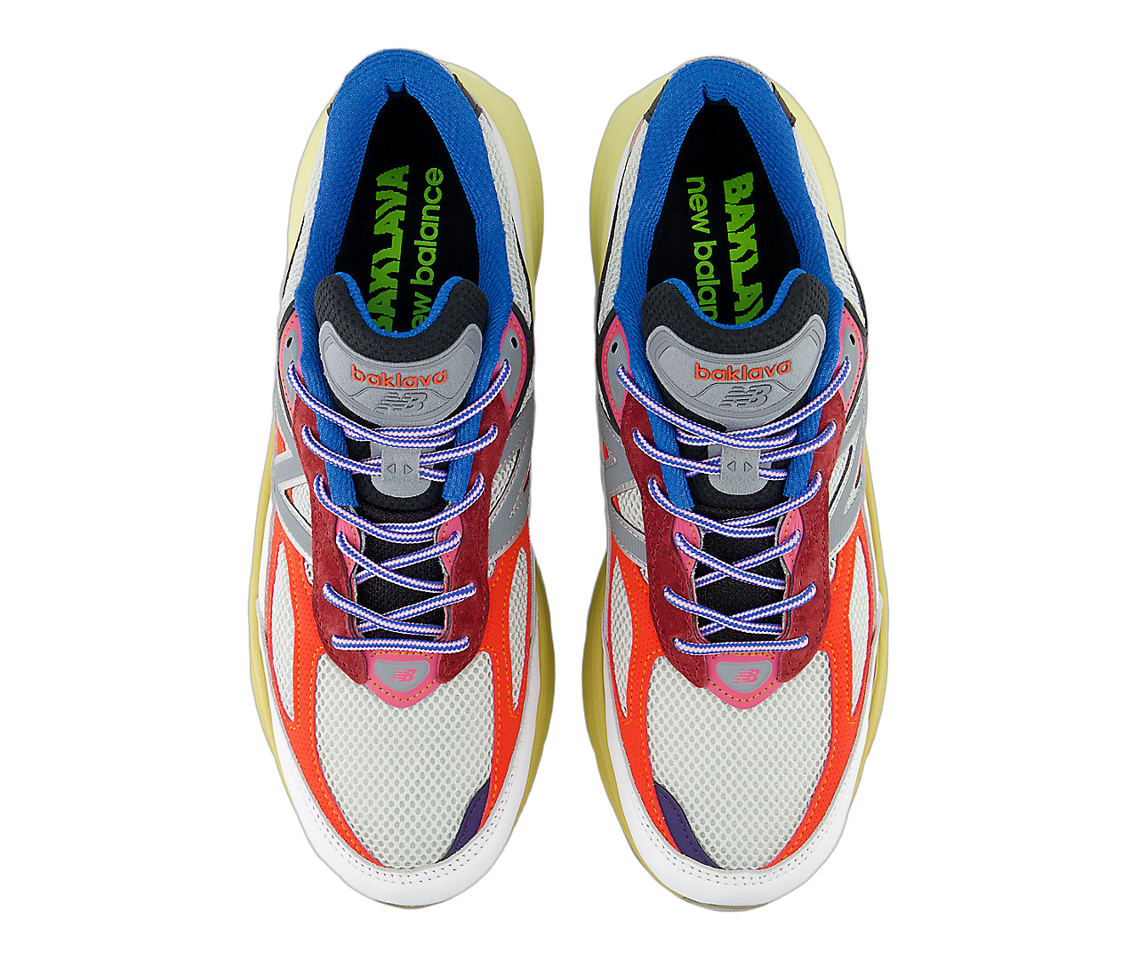 New Balance 990v6 MiUSA Action Bronson Untitled, Hi-Pink/Royal Blue (U990AC6)