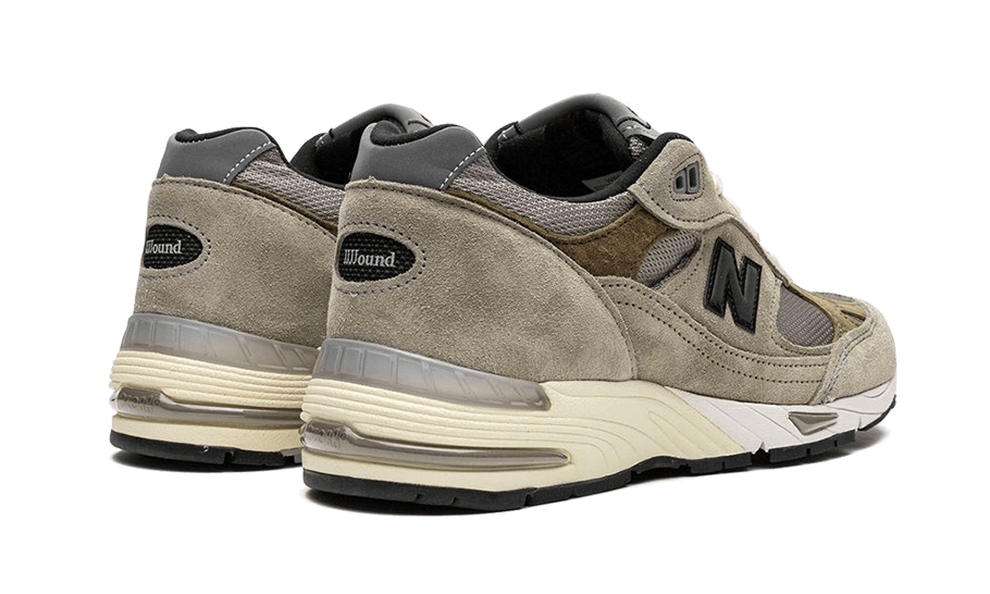New Balance 991 MiUK JJJJound Grey Olive, Cobblestone/Covert Green/Black (M991JJA / W991JJA)