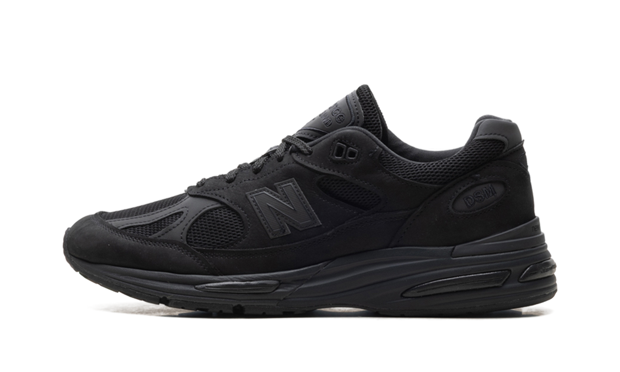 New Balance 991v2 MiUK Dover Street Market Triple Black