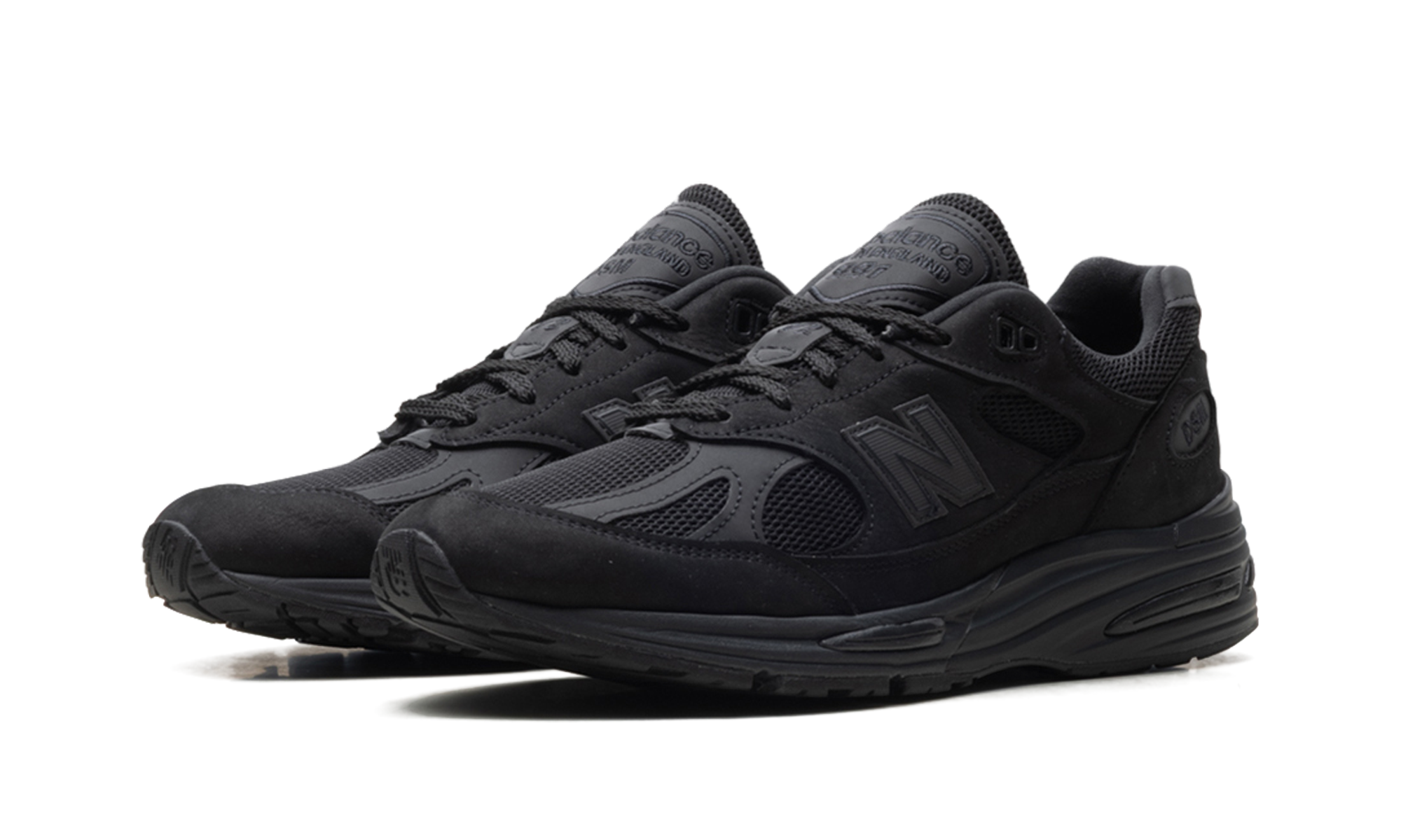 New Balance 991v2 MiUK Dover Street Market Triple Black