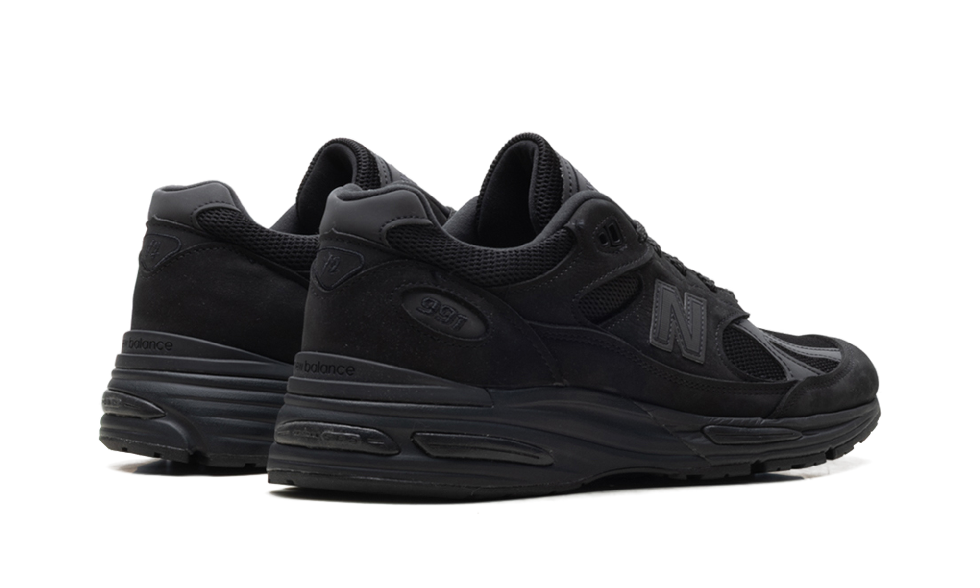 New Balance 991v2 MiUK Dover Street Market Triple Black