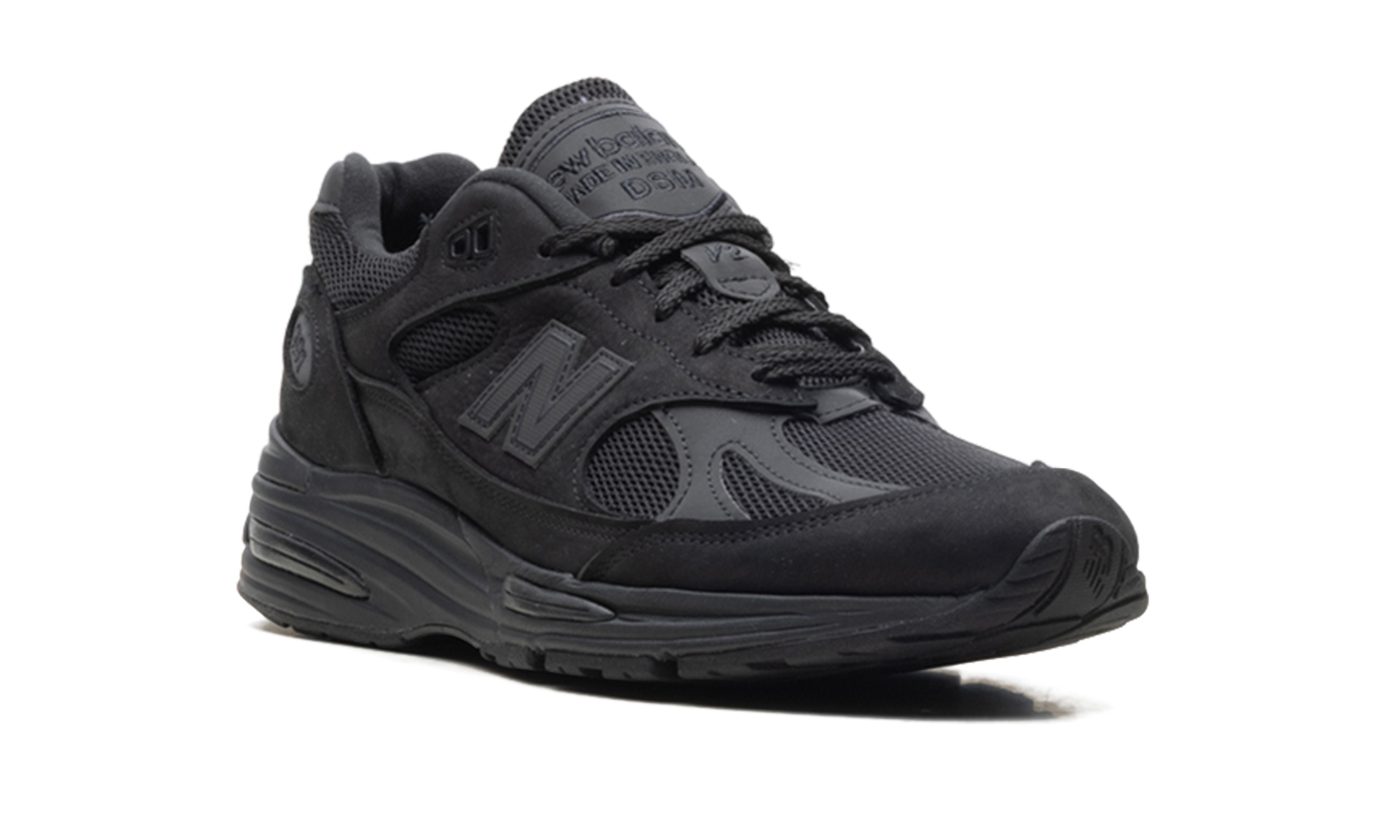 New Balance 991v2 MiUK Dover Street Market Triple Black
