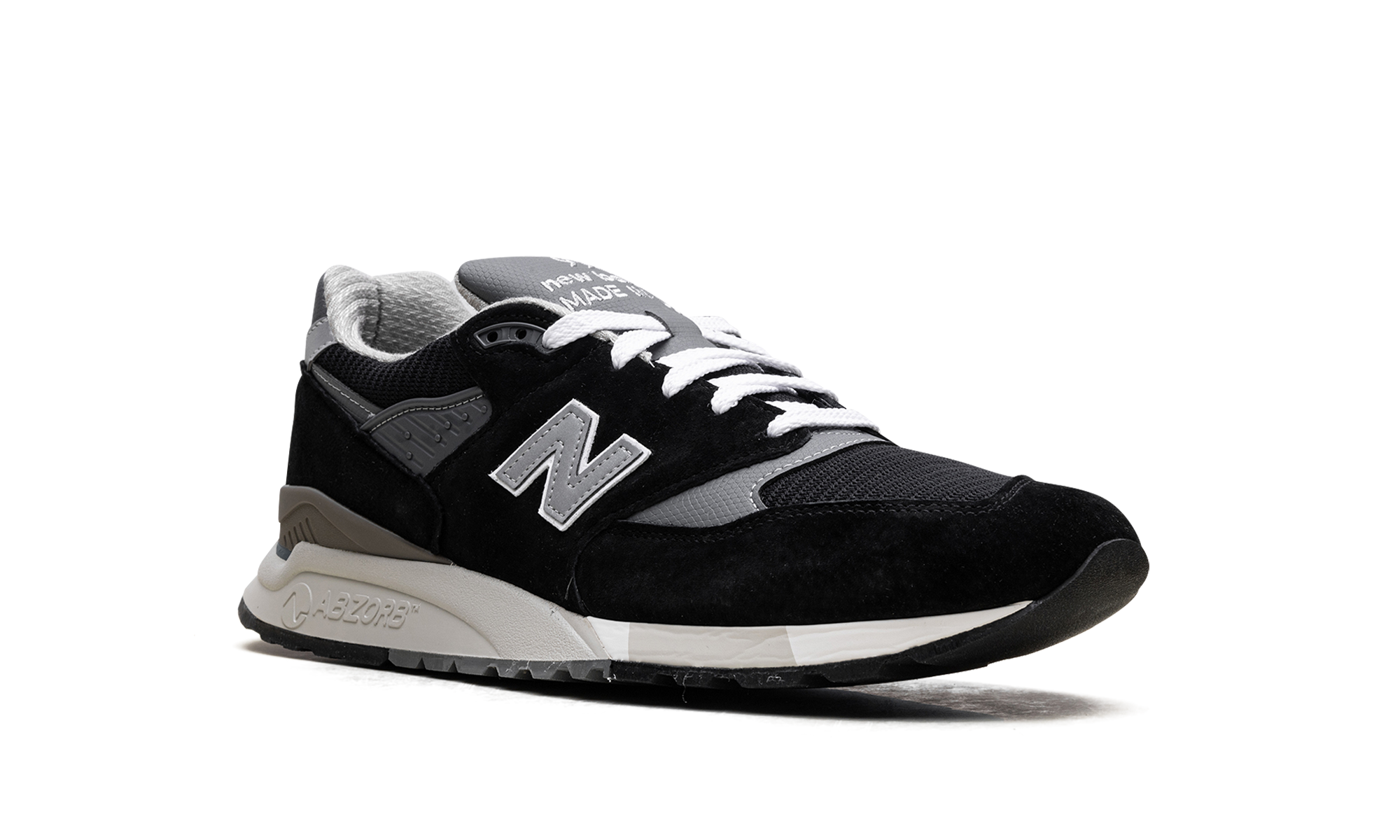 New Balance 998 MiUSA Black Silver