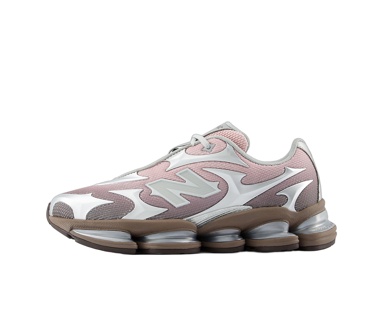 New Balance Abzorb 2000 Silver Metallic Orb Pink Cortado
