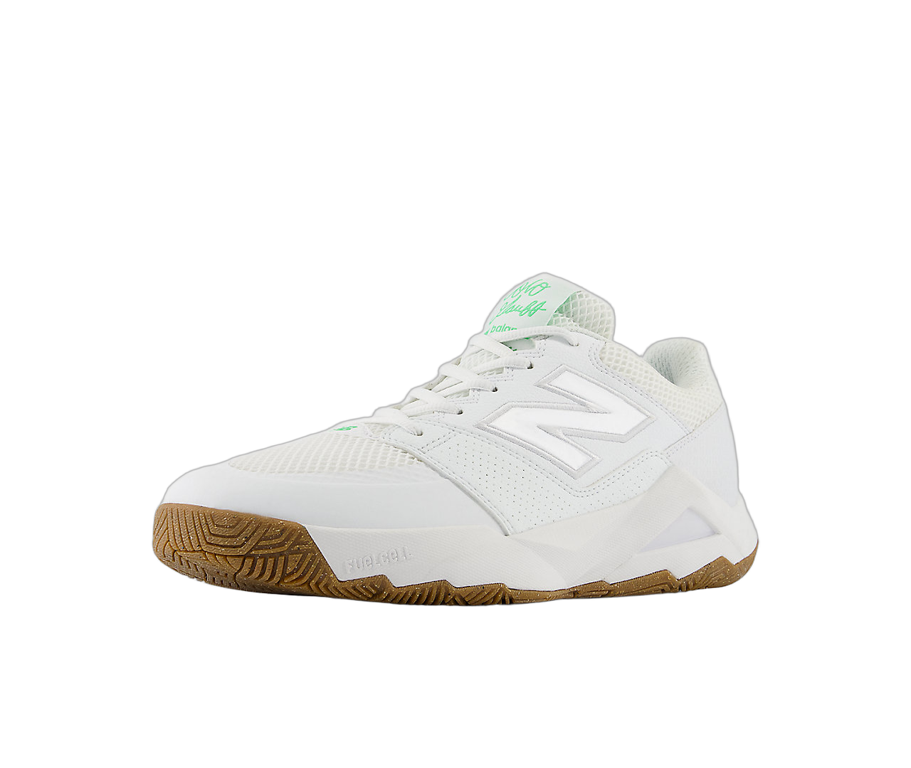 New Balance Coco Delray White Green Apple