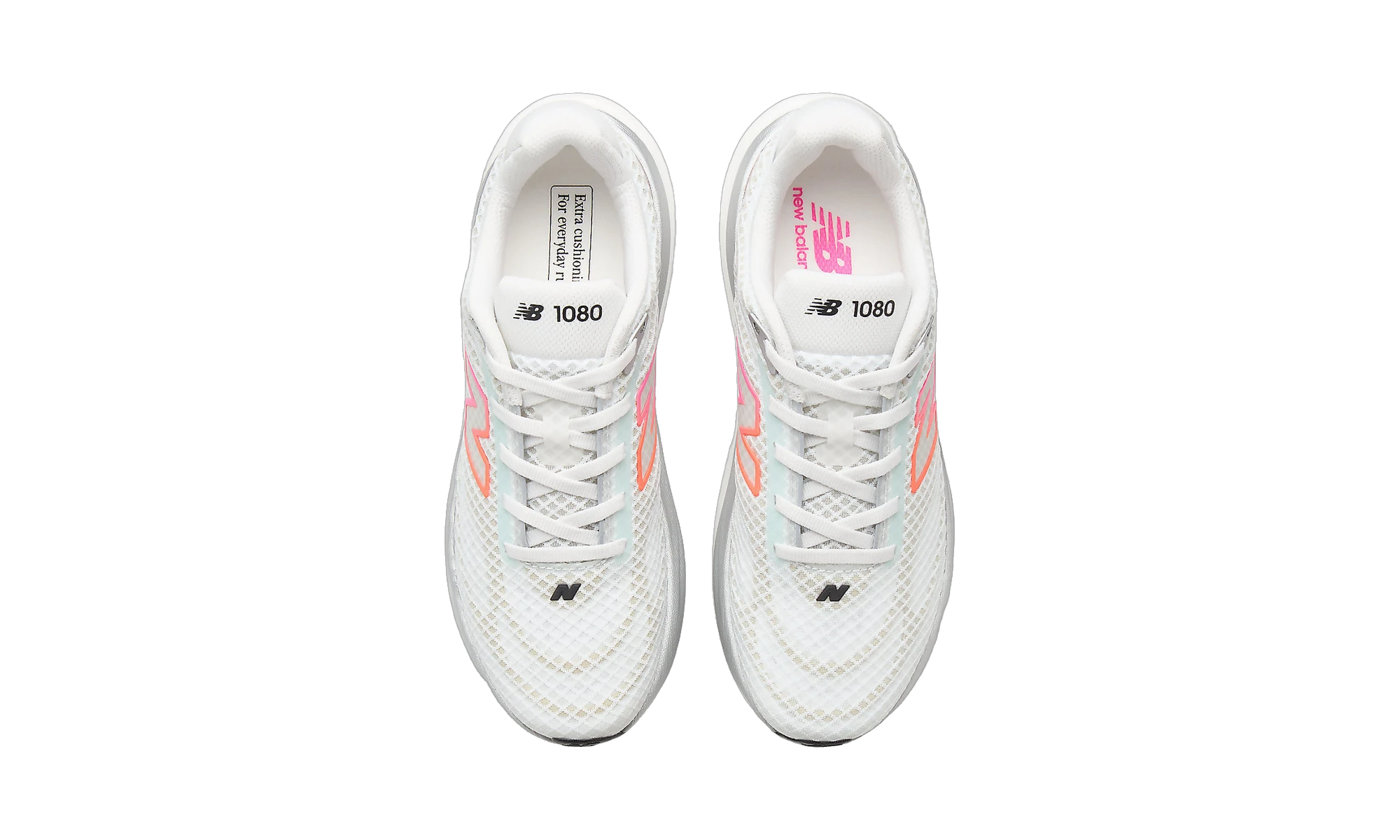 New Balance Infinion 1080v15 Breathe White Pink Heat Tangerine