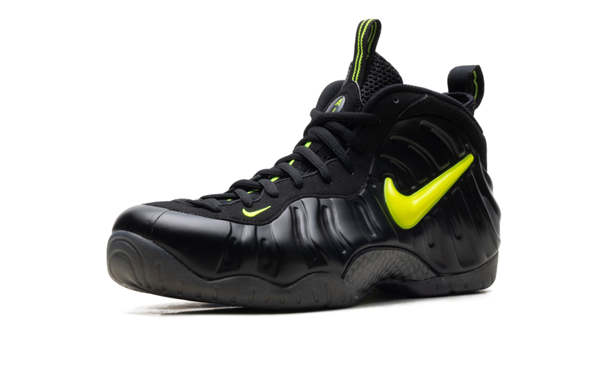 Nike Air Foamposite Pro Black Voltage Yellow