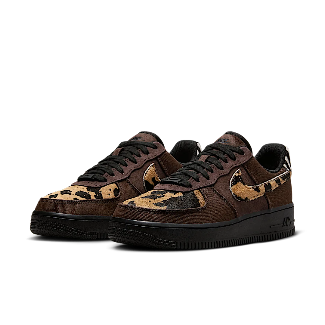 Nike Air Force 1 Low Animal Print, Baroque Brown/Sail/Black/Baroque Brown (HV6356-200)