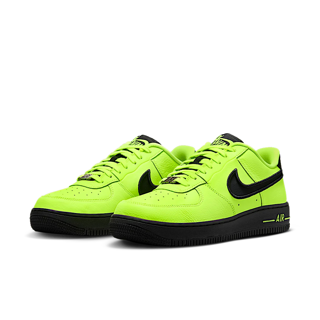 Nike Air Force 1 Dance Low Volt, Volt/Black/Gunmetal (FJ7409-700)