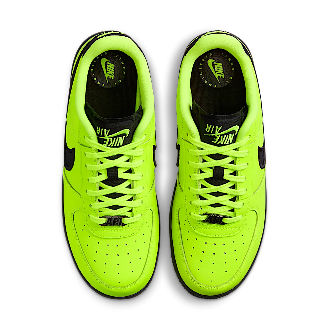 Nike Air Force 1 Dance Low Volt, Volt/Black/Gunmetal (FJ7409-700)