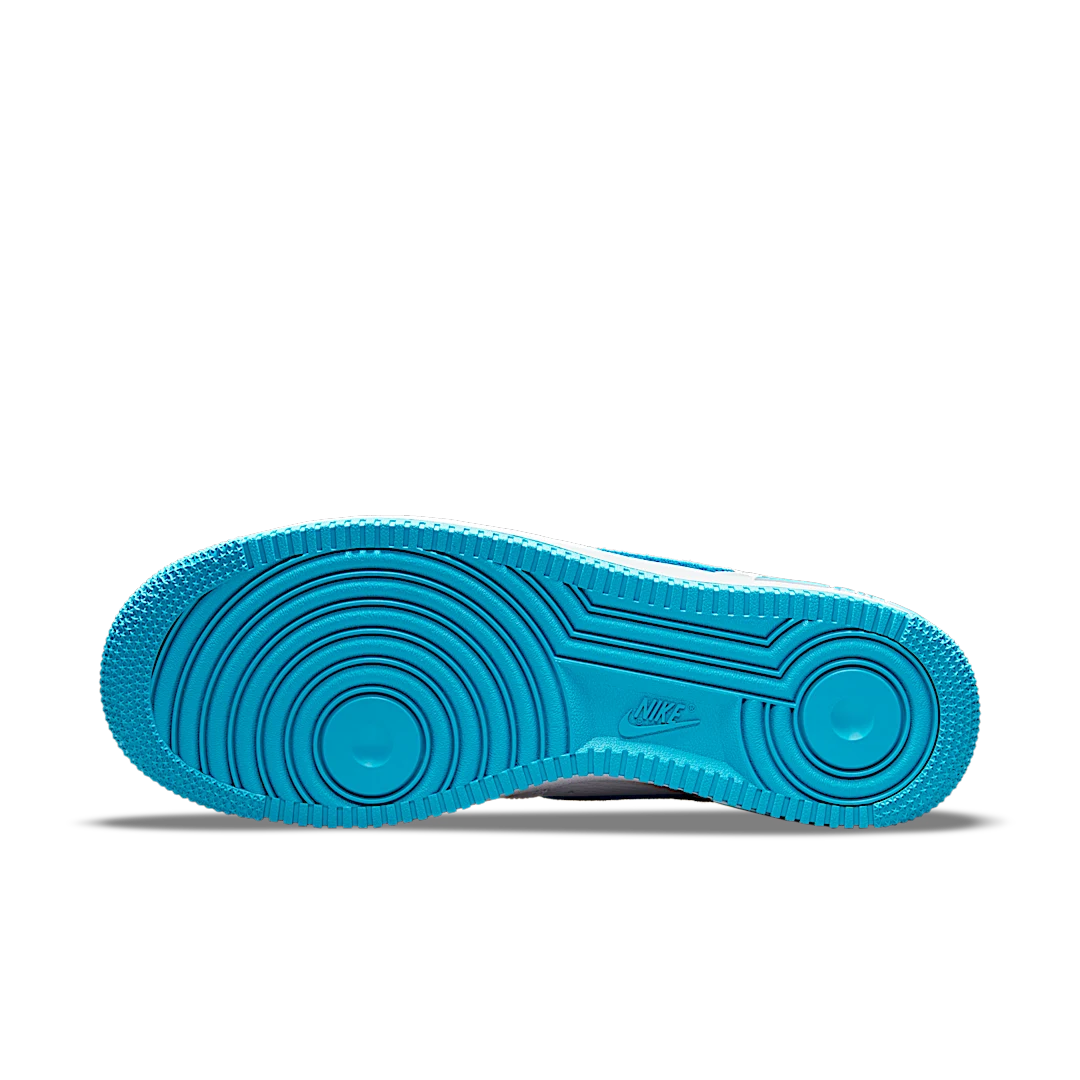 Space Jam x Nike Air Force 1 07 Low Hare, White/Light Blue Fury/White (DJ7998-100 / DM3353-100)