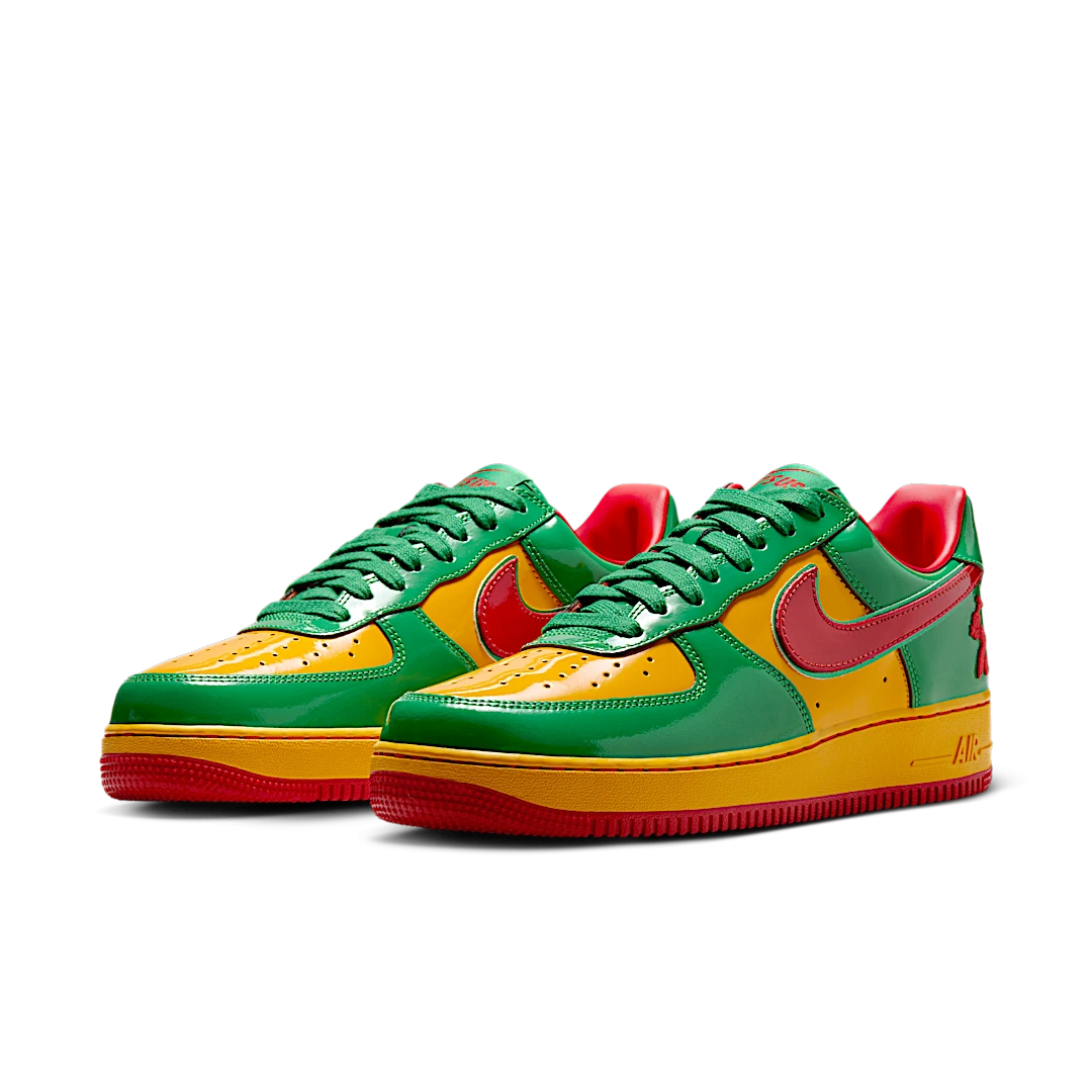 Nike Air Force 1 Low Lil Yachty Concrete Boys Lucky Green, Lucky Green/Mystic Red/University Gold (IH4383-300)