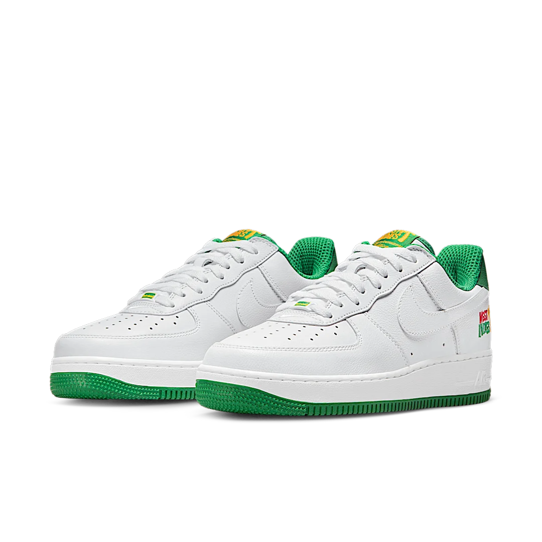 Nike Air Force 1 Low Retro QS West Indies (2022), White/White/Classic Green (DX1156-100)