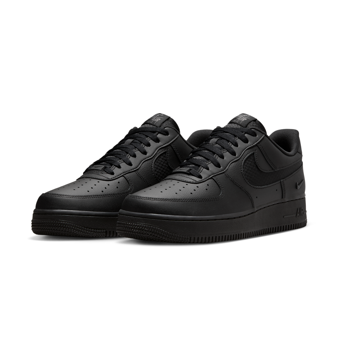 Nike Air Force 1 Low SE Triple Black Ripstop