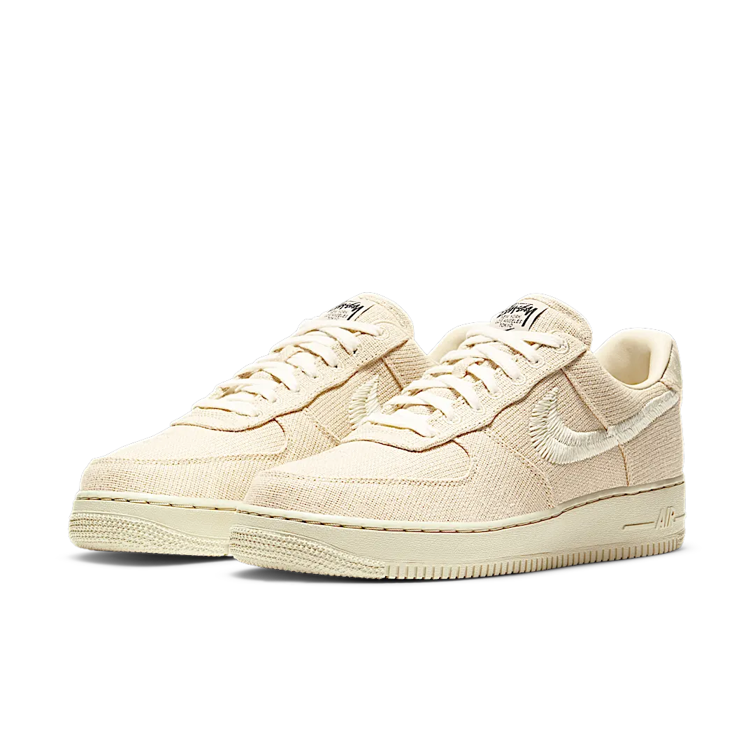 Nike Stussy x Air Force 1 Low Fossil, Fossil Stone/Fossil Stone (CZ9084-200)