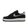 Nike Air Force 1 Low '07 LV8 Black Sail Embroidered Swoosh