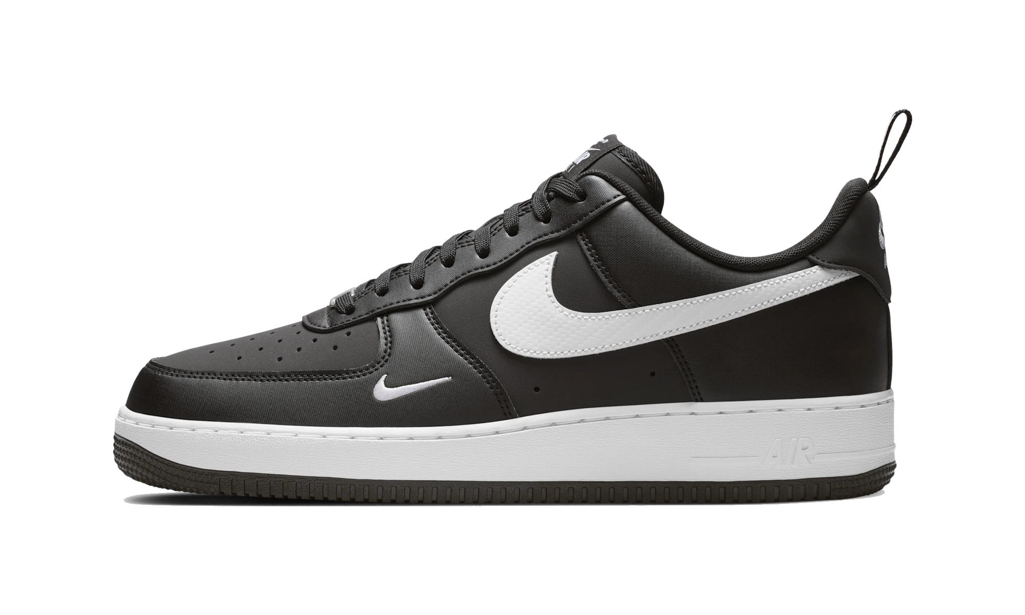 Nike Air Force 1 Low '07 LV8 Carbon Fiber Swoosh Black White
