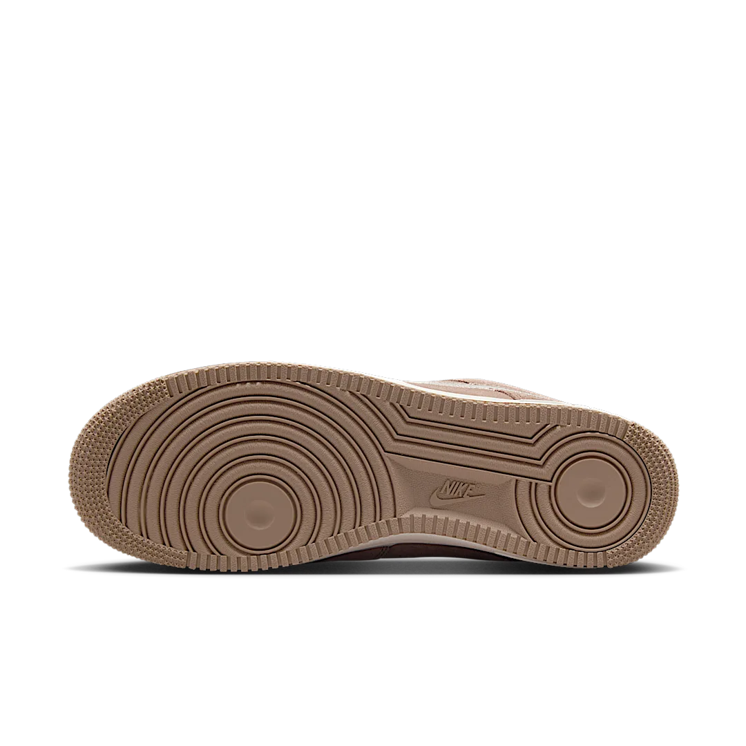 Nike Air Force 1 07 LV8 Embroidered Swoosh Mink Brown, Mink Brown/Sail (HJ4465-200)