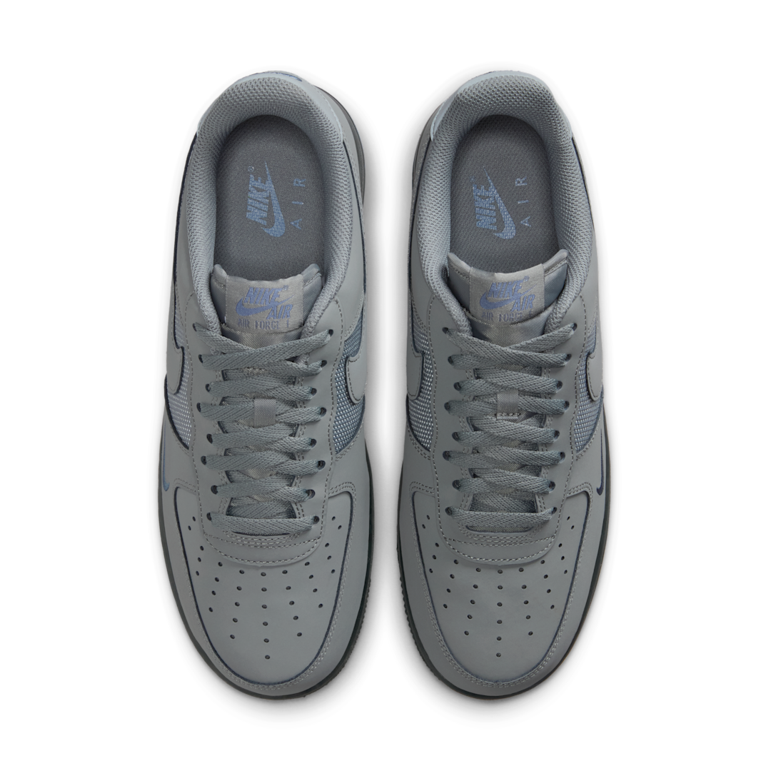 Nike Air Force 1 Low '07 LV8 Smoke Grey Anthracite Diffused Blue, Smoke Grey/Anthracite/Metallic Silver/Diffused Blue (IM6002-084)