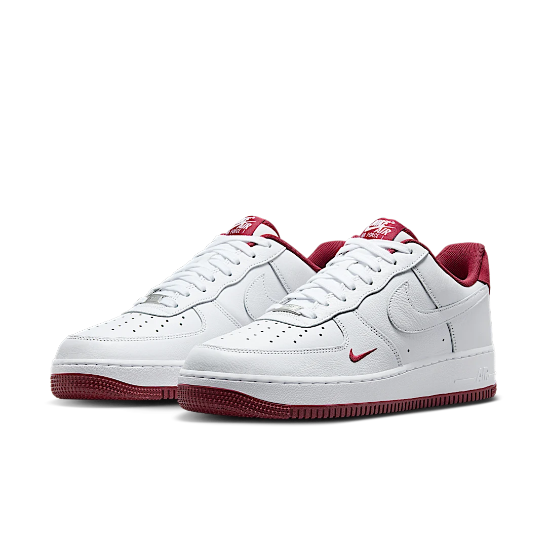 Nike Air Force 1 Low '07 LV8 White Team Red, White/White/Team Red (HM9483-100)