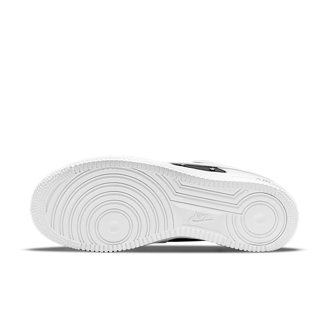 Nike Air Force 1 Low '07 PRM Silver Chain, White/Black-Metallic Silver-White (DA8571-100)