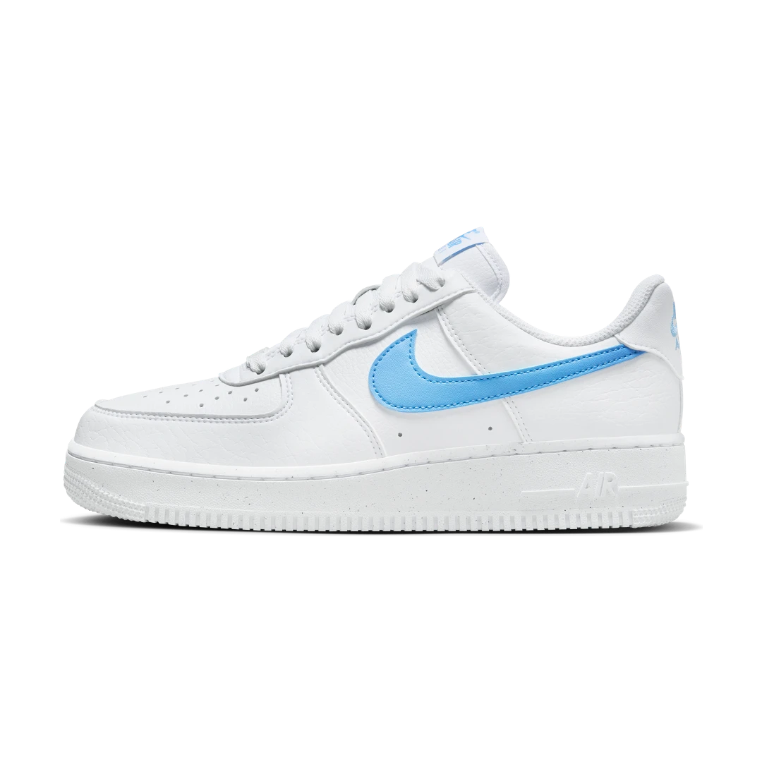 Nike Air Force 1 Low '07 White University Blue, White/White/Volt/University Blue (DV3808-103)