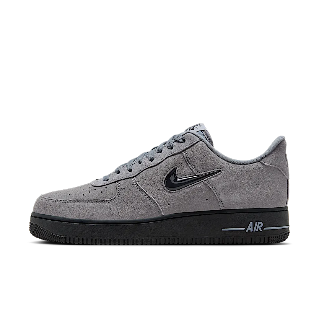 Nike Air Force 1 '07 Low Jewel Cool Grey Black, Cool Grey/Black (HQ3827-001)
