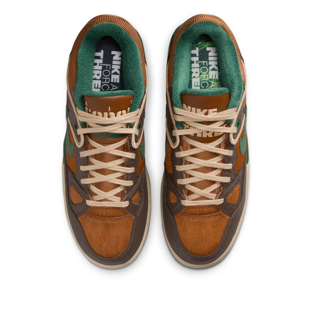 Nigo x Nike Air Force 3 Low Baroque Brown Fir, Baroque Brown/Fir-Hemp-Pecan (HQ0260-201)
