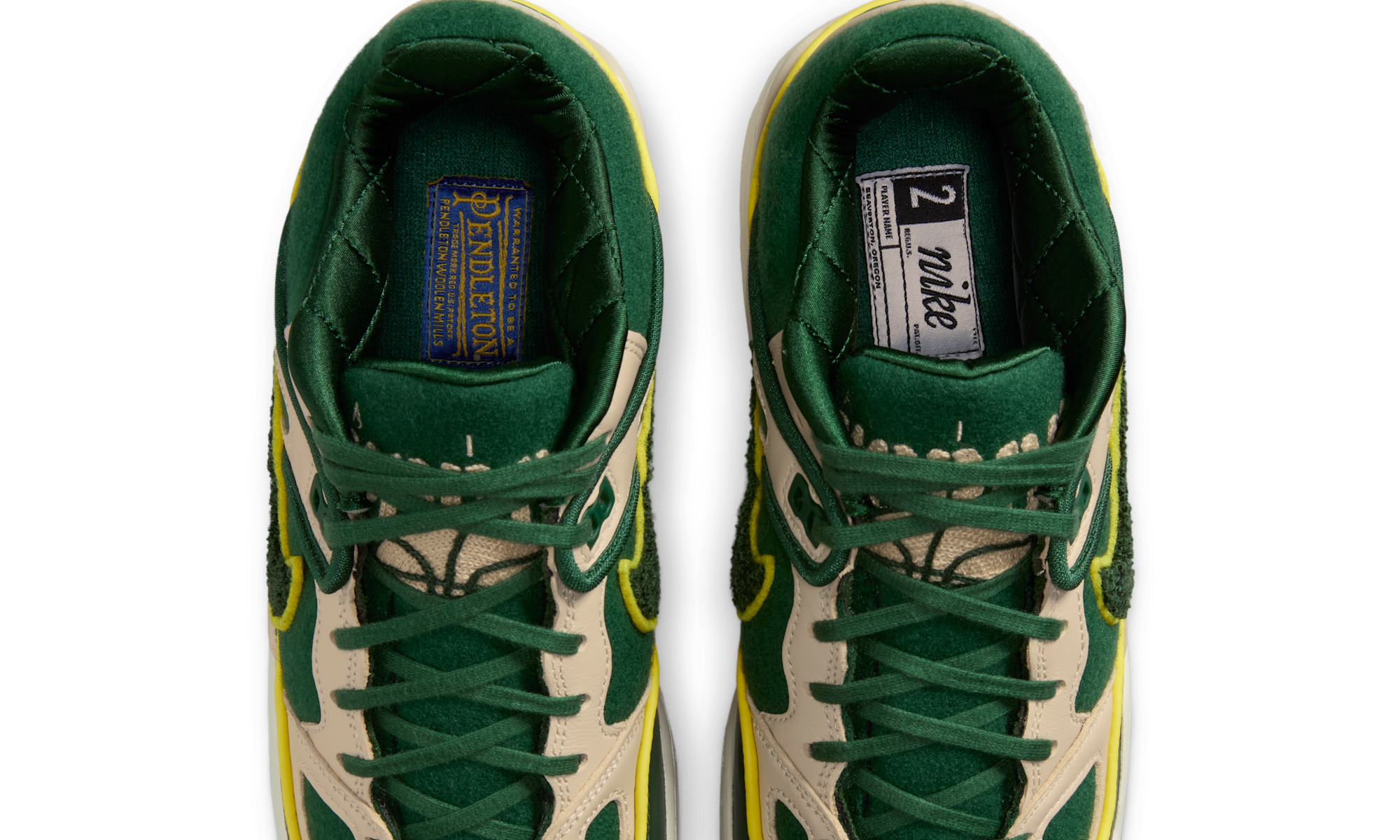 Nike Air Force 3 Low SP Nigo College Pack Forest Green